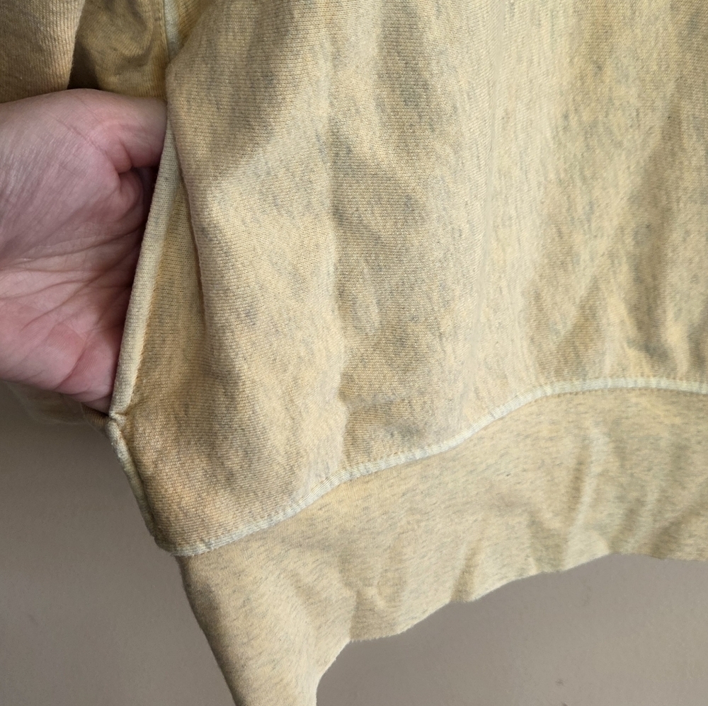 FP Movement | Heathered Butter Yellow Sweatshirt with Pockets Size XS - Picture 4 of 8